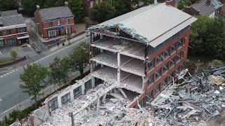 St John’s House Demolition Update  Bootle Liverpool [upl. by Sekofski579]