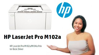 HP LaserJet Pro M102a Printer [upl. by Augustus]