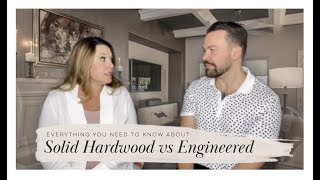 Engineered Wood Floor vs Hardwood Which is right for you Part 1 [upl. by Aivatnuhs198]