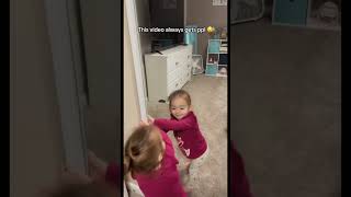 Wait for it usa funny twins twinsisters peekaboo jokes [upl. by Ainahs896]