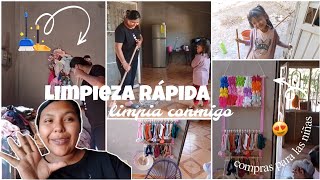 CASA LIMPIA EN MENOS DE 30 MIN✅ MOTÍVATE A LIMPIAR🏠 Vero arroyo [upl. by Sukram]