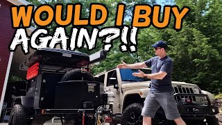 Owner Review Smittybilt Scout OffRoad Family Camping Trailer After 1 Year [upl. by Gun]