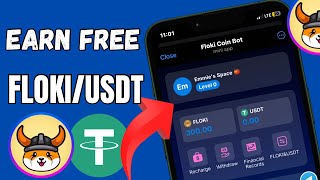 Earn Free FLOKIUSDT Daily•Free USDT Earning site•No Investment [upl. by Ahsatel239]