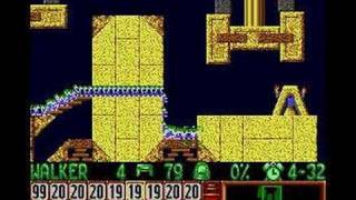 Lemmings  Fun Level 12 Solution [upl. by Eidur]