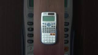 Converting a decimal number to its binary form using CASIO fx991ES Plus scientific calculator [upl. by Willi708]