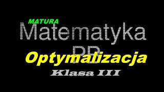 Zadanie optymalizacyjne Planimetria Optymalizacja [upl. by Alledi]