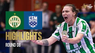 FTCRail Cargo Hungaria 🆚 CSM Bucuresti  Round 8  EHF Champions League Women 202425 [upl. by Ayouqes]