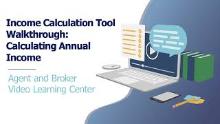 Income Calculating Tool Walkthrough Calculating Annual Income [upl. by Massab850]