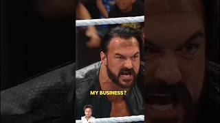 Seth Rollings Drew Mcintyre drove away the tire by beating him😱😱 wwe shorts [upl. by Aniretake602]