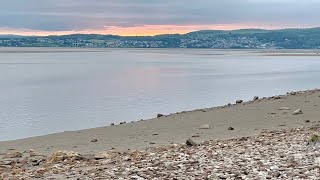 Start of Arnside Tidal Bore Dusk Silverdale Lancashire Unexpected 20 May 2024 [upl. by Hgielrebmik]