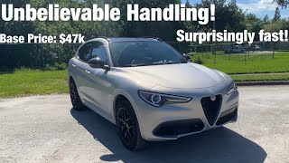 2021 Alfa Romeo Stelvio Ti Q4 TEST DRIVEFULL REVIEW [upl. by Cirek832]