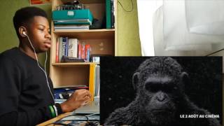 La Planètes des Singes 3 Suprémacie  Official Trailer  REACTION [upl. by Attevad146]