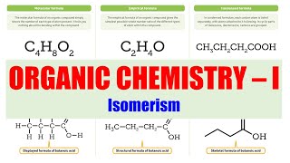 10 Isomerism  Introduction to Isomerism  Organic Chemistry 01  BPharm 2nd Semester  Isomeric [upl. by Kemeny]