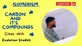 Carbon and its compounds Class 10  Isomers of alkane Part  3 [upl. by Bamberger867]