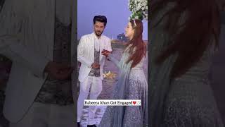 Rabeeca khan Engagement vlog engagement look rabeecakhan [upl. by Enneite970]