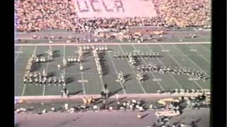 1971  UCLA vs USC Halftime SAWHILL RETIREMENT 112071 [upl. by Donohue225]