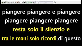 Le Vibrazioni  Raggio di sole Karaoke Devocalizzata [upl. by Garlaand]