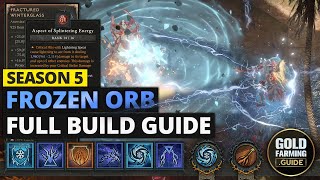 Frozen Orb Lightning Spear Best Sorcerer Build Guide in Season 5 Diablo IV No Ubers Required [upl. by Idnahk]