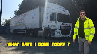 HGV CLASS 1 CE DRIVING TEST  WHAT HAVE I DONE TODAY [upl. by Hiltner]