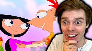 Listening to PHINEAS AND FERB SONGS for the FIRST TIME  I did not expect to FEEL so much [upl. by Elegna913]