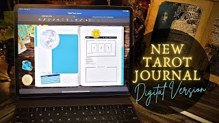 NEW DIGITAL TAROT JOURNAL includes lots of widgets [upl. by Ahl]