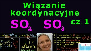 Wiązanie koordynacyjne cz1 np w SO2 SO3 Chemia73 [upl. by Notlrak]