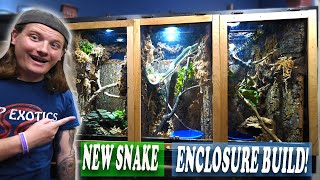 Building Arboreal Enclosures for Snakes [upl. by Otrebmal745]