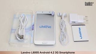 Unlocked LANDVO L800S Phablet from Gearbestcom [upl. by Rew32]