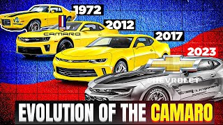 The Full EVOLUTION of Chevy CAMARO 19672024  Complete Camaro History [upl. by Dania]