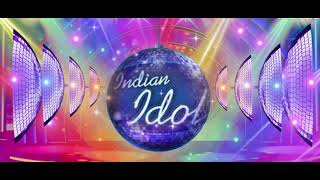 Background WITH LIGHTS and mix Disco🪩 design light Round Stage Indian idolSHORTSHDVIDEOS [upl. by Airamesor]