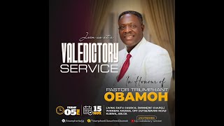 VALEDICTORY SERVICE IN HONOR OF PASTOR TRIUMPHANT OBAMOH  15 OCTOBER 2024  LFC KUBWA [upl. by Ailen640]