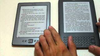 Kindle 4 vs Kindle 3  Page Turning Speed and Refresh Rate [upl. by Pernell266]