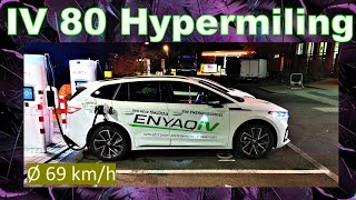 SKODA ENYAQ IV 80  was geht mit 80 kmh in Sachen Reichweite [upl. by Severson775]