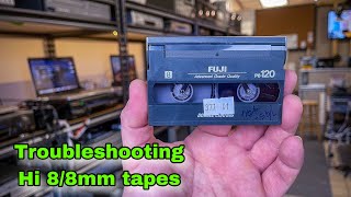 Hi8 tape with Playback issues Pensacola FL Tape Transfer [upl. by Lay]