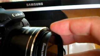 Canon SX1 IS  UV and Polarizer Filter [upl. by Ayita]