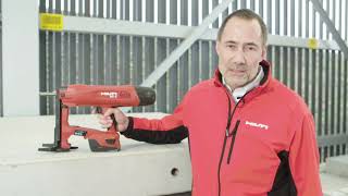 Hilti BX 3  Worlds first batteryoperated nailer  The technology behind its development [upl. by Refynnej47]