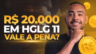 Quanto rende 20 mil reais investidos em HGLG11  Vale a pena investir nesse fii [upl. by Netnilc]