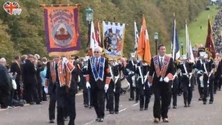 Ulster Covenant 100 Year Anniversary Parade 2012 [upl. by Mcconaghy]