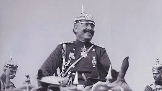 Kaiser Wilhelm II reviews his troops at various parades [upl. by Nodnyl]