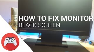 How To Fix Monitor Black Or Flickering Screen [upl. by Welford270]