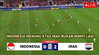 🔴 SEDANG BERLANGSUNG 1600 WIB • TIMNAS INDONESIA VS IRAK • GRUP F • KUALIFIKASI PIALA DUNIA 2026 [upl. by Lynnet]