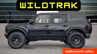 2022 Bronco Wildtrak walkaround video D03 [upl. by Wearing]