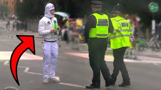 Smoking Bongs In Public Prank UK [upl. by Eneles]