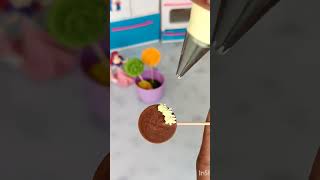 Mini pops cake popsicle cakedecoration trending viralvideo shortvideo [upl. by Philine411]