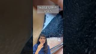 Nose blackhead removal  Pore strips  Nose strip removal  Blackhead strip removal skincare [upl. by Aneerhs]