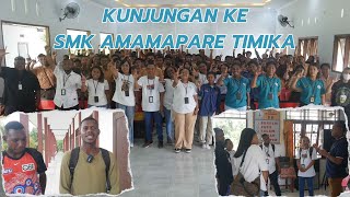 Somatua Goes to School quot di SMK Amamapare Timika [upl. by Anirtik488]