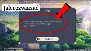 Jak naprawić problem niewystarczającej przestrzeni dyskowej Genshin Impact w systemie Android [upl. by Denver374]