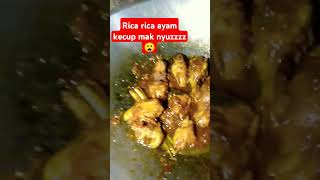 Rica rica ayam kecap pedas manis fypshorts food shortsvideo [upl. by Norod]