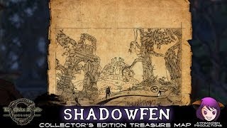 Elder Scrolls Online  Shadowfen CE Treasure Map [upl. by Merriam]