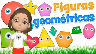 Las FIGURAS GEOMÉTRICAS planas para niños [upl. by Htebyram]